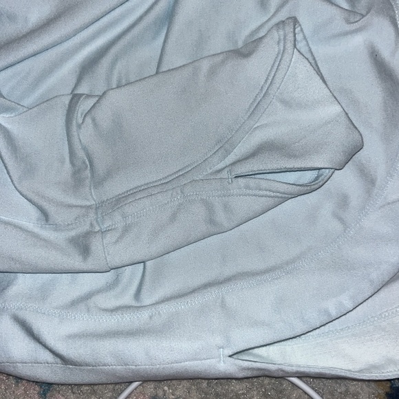 Pale Blue Athleta hooded top - Picture 2 of 3